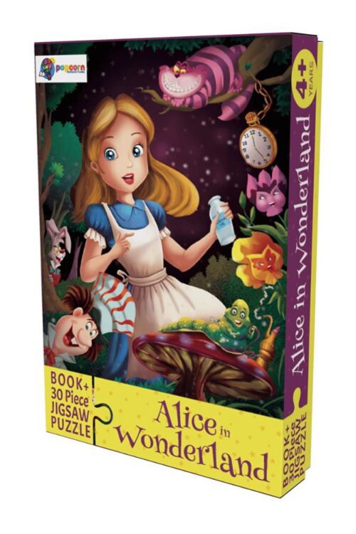 Alice in Wonderland (Book & 30 Piece Puzzle)