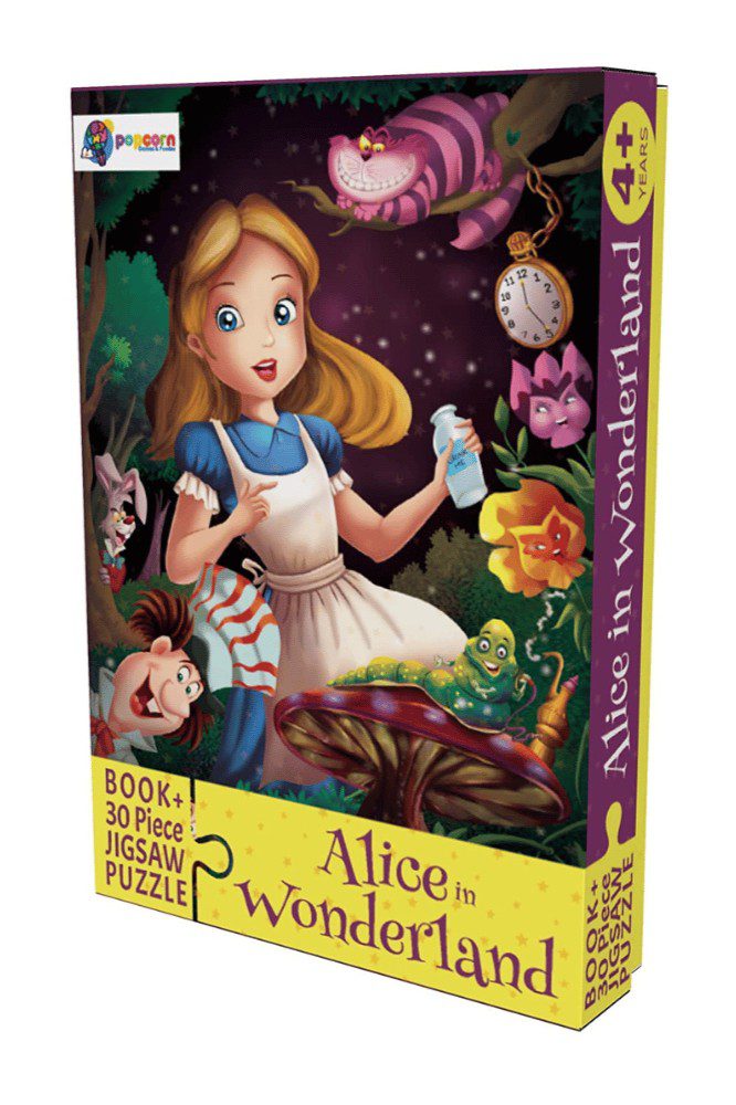 Alice in Wonderland (Book & 30 Piece Puzzle)