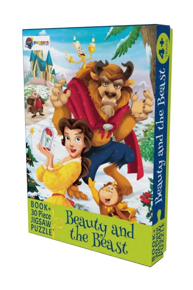 Beauty & the Beast (Book & 30 Piece Puzzle)
